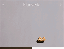 Tablet Screenshot of elanveda.com